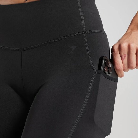 Gymshark Pocket Leggings size M NWT Black - Picture 6 of 6